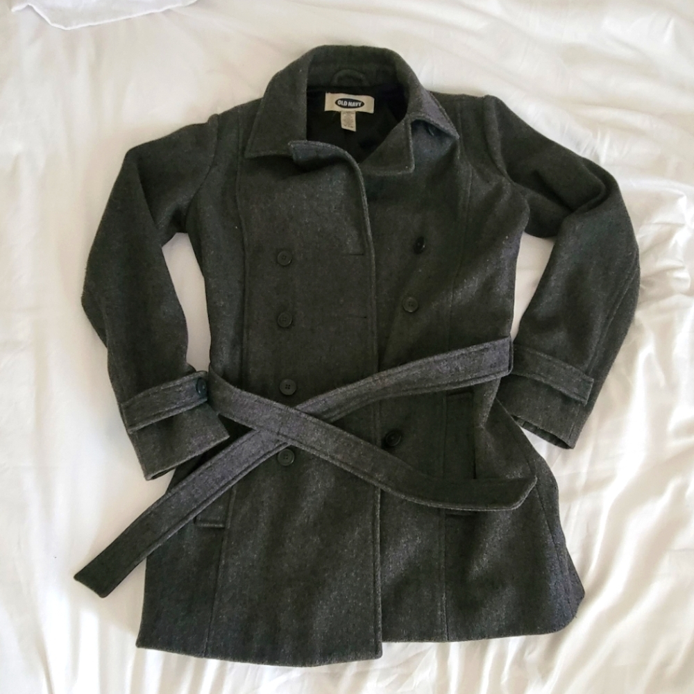 Old Navy Double Breasted Wool Coat- XS